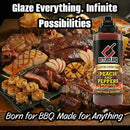 Peach and Pepper BBQ Glaze "Flavor over Fire" Butcher BBQ
