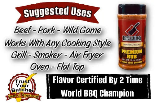 Premium Barbecue Rub / BBQ Seasoning / Spice Butcher BBQ
