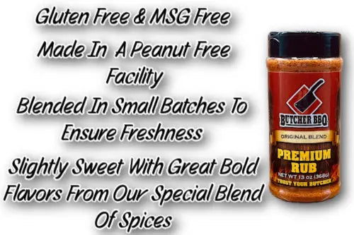Premium Barbecue Rub / BBQ Seasoning / Spice Butcher BBQ