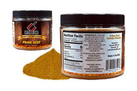 Two containers of a butcher bbq prime beef injection blend with visible labels on a white background