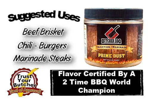 Prime Dust Beef Injection Marinade Butcher BBQ