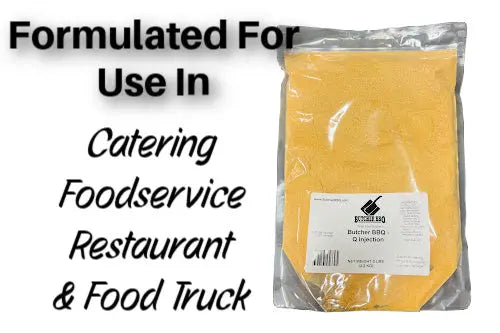 Q Injection from Butcher BBQ formulated for the cater or restaurant owner
