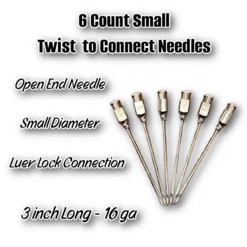 Replacement Needles for Injector | Parts and Needles for Pistol Grip Injector Butcher BBQ
