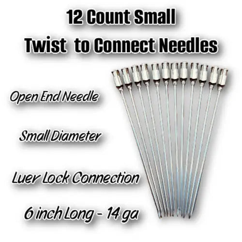 Replacement Needles for Injector | Parts and Needles for Pistol Grip Injector Butcher BBQ