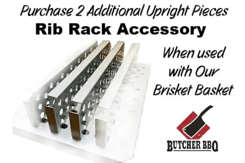 Make a rib rack from our brisket basket