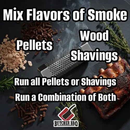 Smoke Tube-Grilling Tool for Smoke Flavor Butcher BBQ