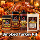 Smoked Turkey Kit: Ultimate Brine, Rub, Brine Bags, and Glaze Butcher BBQ