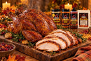 Smoked Turkey Kit: Ultimate Brine, Rub, Brine Bags, and Glaze Butcher BBQ