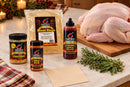 Smoked Turkey Kit: Ultimate Brine, Rub, Brine Bags, and Glaze Butcher BBQ