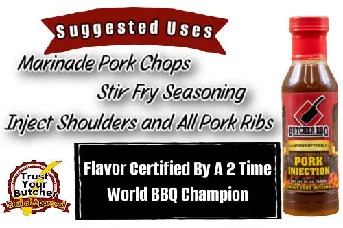 Liquid Pork Injection and Marinade Butcher BBQ
