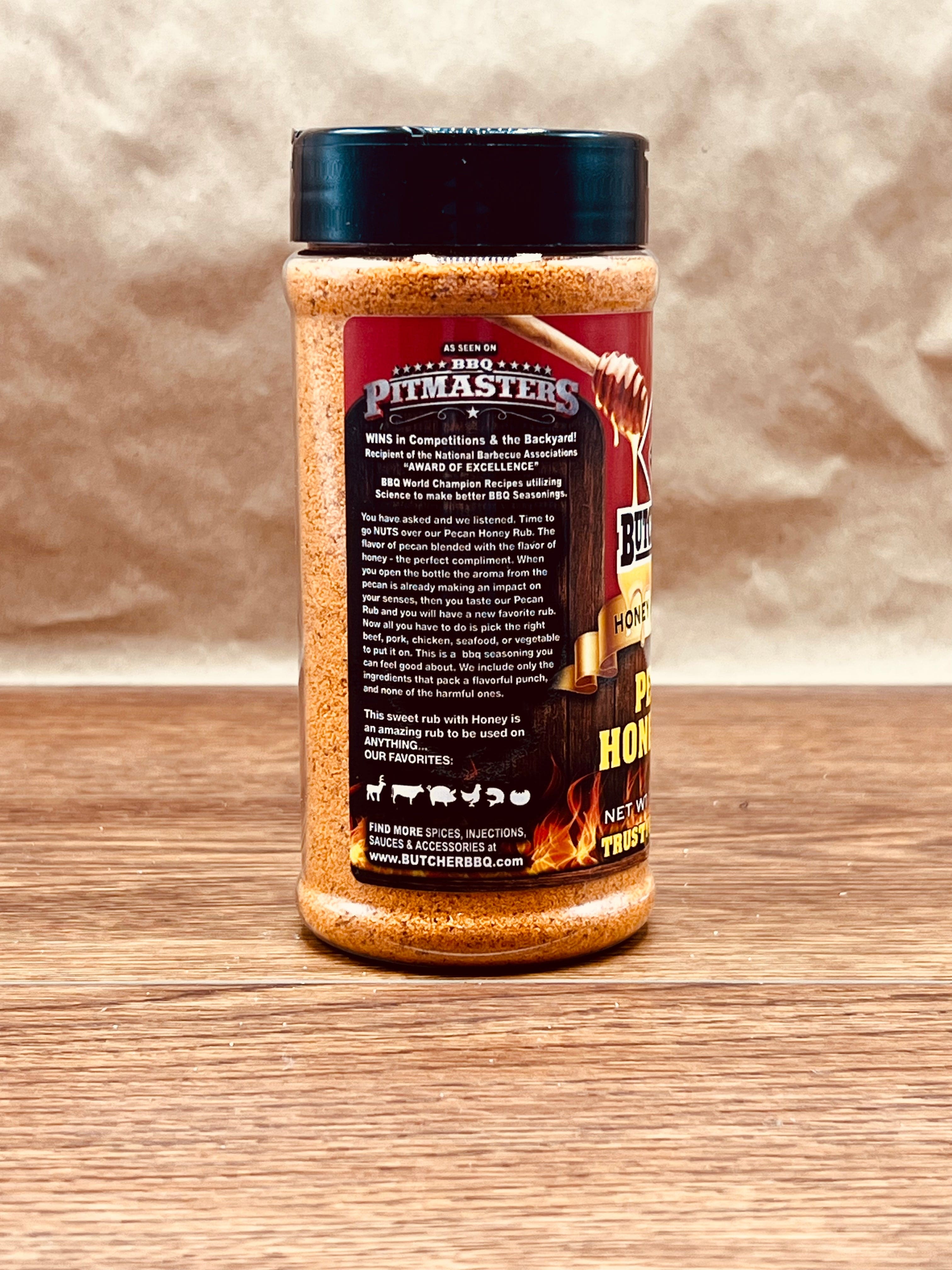 Butcher BBQ BBQ spice and rub Pecan Honey Rub