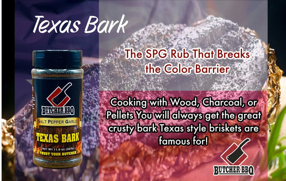 Butcher BBQ BBQ spice and rub Texas Bark - SPG