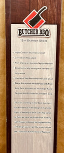 Butcher BBQ Butcher BBQ 12 inch Granton Slicing Knife