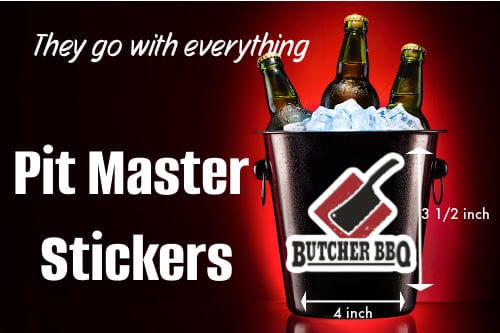 Butcher BBQ Butcher BBQ Pitmaster Club Decal
