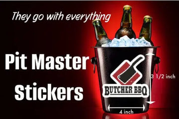 Butcher BBQ Butcher BBQ Pitmaster Club Decal