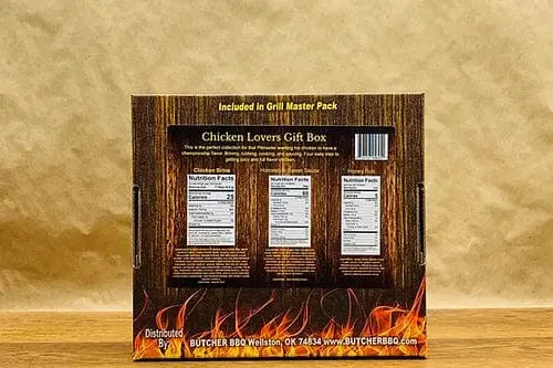Butcher BBQ  Chicken Lovers Grill Master Pack Gift Box
