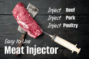 Butcher BBQ  Disposable kitchen Meat Marinade Injector