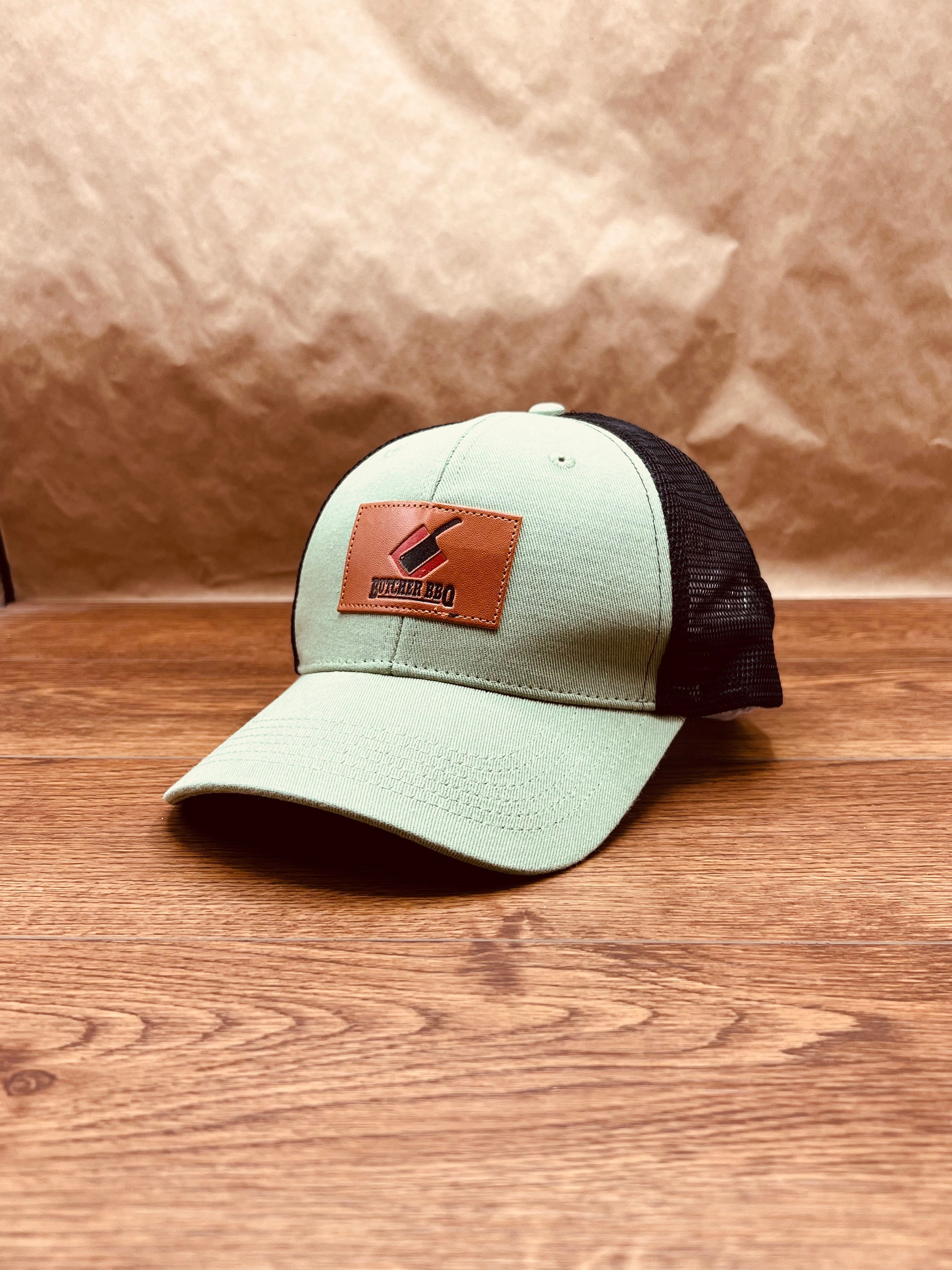 Butcher BBQ Leather Patch Hats