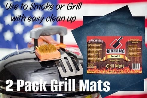 Butcher BBQ  grilling mat Barbecue Grill Mats-Set of 2