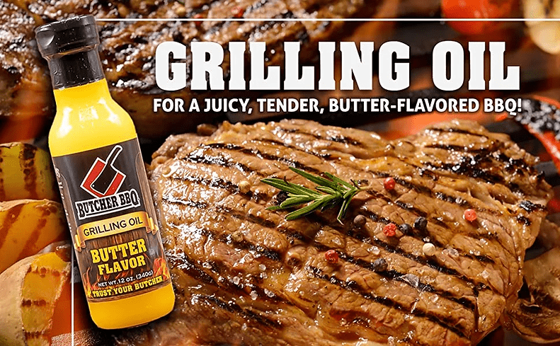 Butcher BBQ  Grilling Oil Butter Flavor/ Turkey Injection