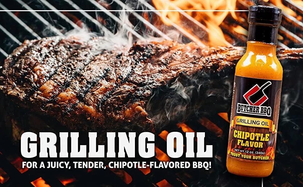 Butcher BBQ  Grilling Oil Chipotle Butter Flavor / Turkey Injection