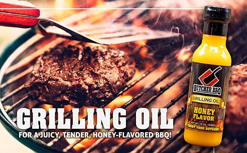 Butcher BBQ  Grilling Oil Honey Butter Flavor/ Turkey Injection