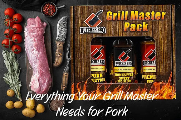 Butcher BBQ  Pork Lovers Grill Master Pack Gift Box