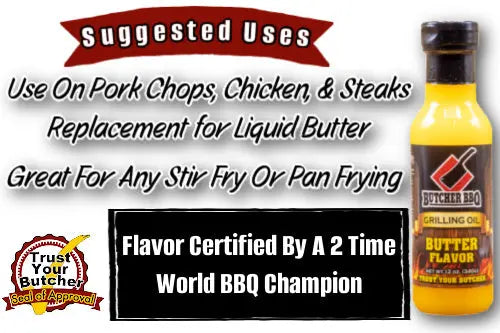 Grilling Oil Butter Flavor/ Turkey Injection Butcher BBQ