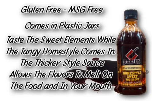 Homestyle Sweet Barbecue Sauce Butcher BBQ