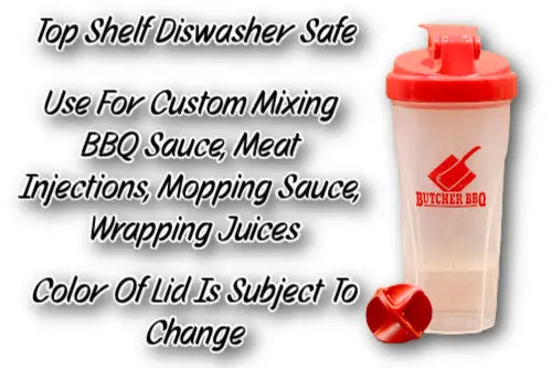 Injection Marinade Shaker Bottle Butcher BBQ