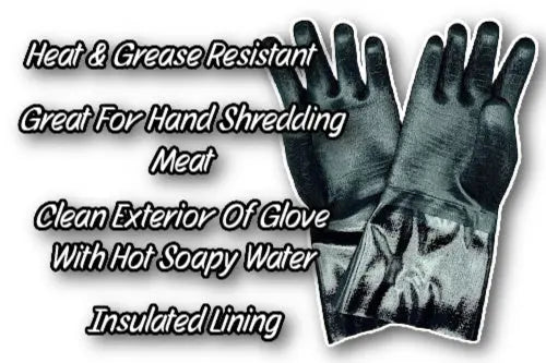 pulled pork handschuhe Butcher BBQ Neoprene Heavy Duty Gloves
