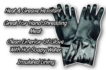Heat Resistant Neoprene Gloves Butcher BBQ