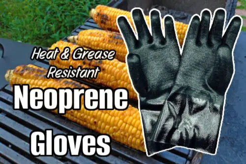 Heat Resistant Neoprene Gloves Butcher BBQ