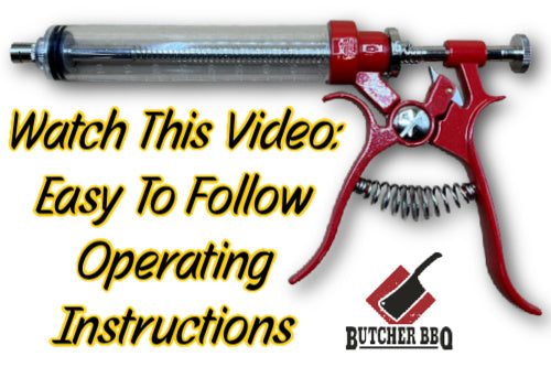How To Operate the Butcher BBQ Syringe