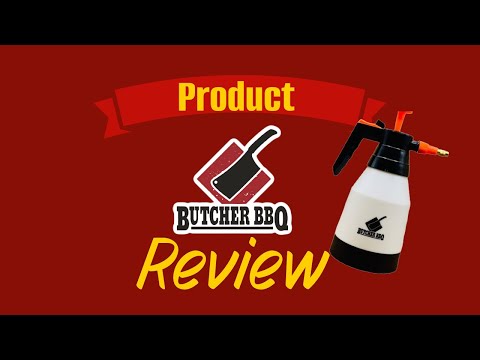 Product Review on Butcher BBQ Marinade spray bottle