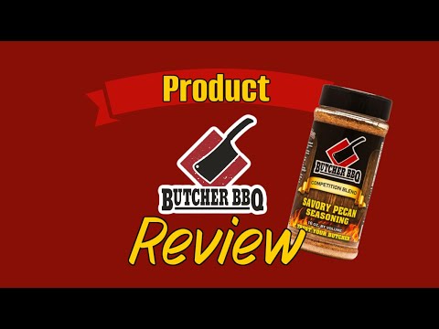 Product review on Butcher BBQ Savory Pecan Rub