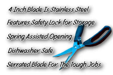 Kitchen and Poultry Shears Butcher BBQ