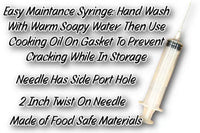 Disposable kitchen Meat Injector Butcher BBQ