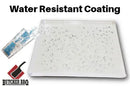 Water resistant coating on butcher bbq cutting boards